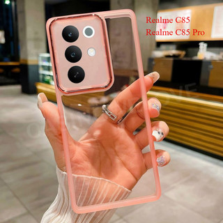 Ốp Điện Thoại Cho Realme C85 15x 5G 4G 2025 Vỏ Điện Thoại Silicon Lỏng Vuông Chống Sốc Ốp Lưng TPU Mềm