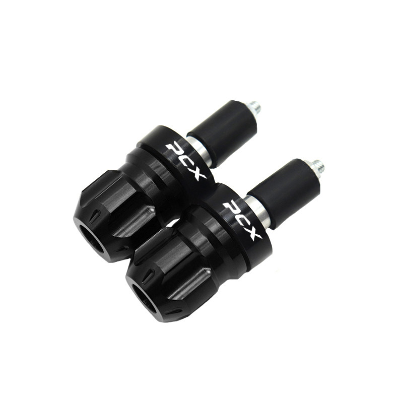 Dành Cho Xe HONDA PCX160 PCX150 PCX125 Tay Cầm Cuối Mũ Nhôm CNC Thanh Cuối Trọng Lượng Xe Máy Cân Bằng Phích Cắm