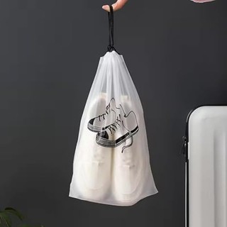 5 / 10 / 20 Túi đựng giày trong suốt - Túi đựng dây rút đóng gói du lịch di động - Dụng cụ sắp xếp giày chống bụi chống nước