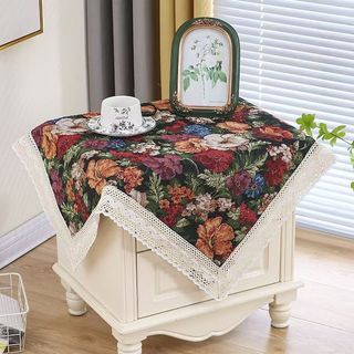 [Cao cấp Mỹ] Tấm che bụi tủ đầu giường, Khăn trải bàn vuông, Khăn ăn, Vỏ vải chống nắng cho máy giặt