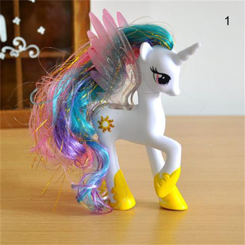 My Little Pony: Tình Bạn Là Ma Thuật Mô Hình Anime Tượng Sưu Tập Dễ Thương Nội Thất Ô Tô Bánh Trang Trí Hàng Đầu Cho Người Hâm Mộ 14cm