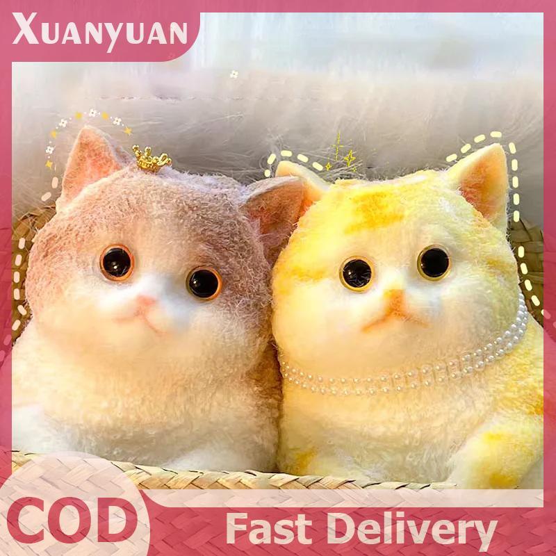 XUAN Taba Dễ Thương Mỡ Cam Sang Trọng Mềm Dính Bé Gái Trẻ Em Quà Tặng Sinh Nhật Đồ Chơi Đồ Trang Trí Thú Cưng Quà Tặng VN