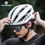 Mũ Bảo Hiểums ROCKBROS dành cho xe đạp với kính mát, lỗ thông hơi và gia cố bên trong - Phù hợp leo núi — ảnh 1