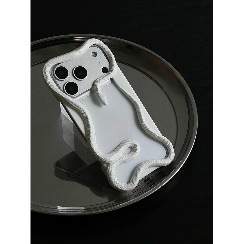Ốp Điện Thoại Rắn Medusa Thích Hợp Cho iPhone17promax Vỏ Điện Thoại Rắn In 3D Vỏ Cứng Thích Hợp Cho iPhone17pro Vỏ Điện Thoại Hoàng Hôn Cam Hợp Thời Trang