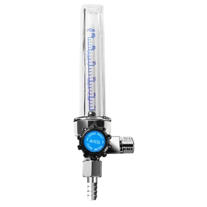 PCF * Công cụ đo lưu lượng khí Argon CO2 Bộ điều chỉnh ống trong suốt Đồng hồ đo khí