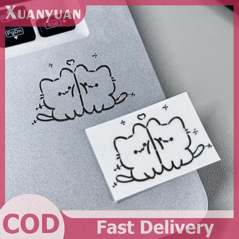 XUAN Miếng Dán Kim Loại 3D Chống Thấm Nước Với Cô Gái Và Nhân Vật Hoạt Hình Cho Ốp Lưng Điện Thoại Laptop DIY Trang Trí Sáng Tạo Phong Cách Thẩm Mỹ VN