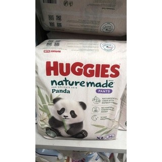 ( Sẵn size L/XXL) Tã quần Huggies Nature Made Panda đủ size cho bé size m56/L42/XL36/XXL22 - THẢO NHI KID