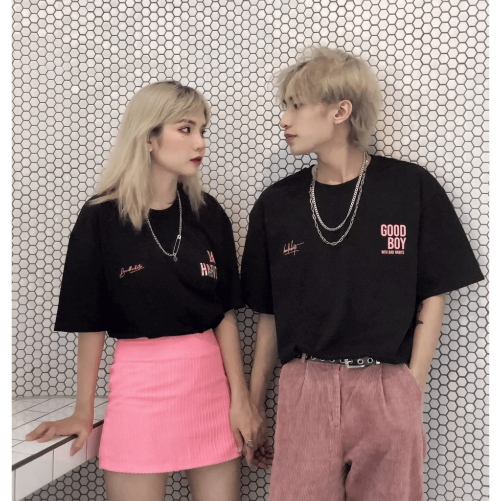 Áo Thun Unisex Bad Habits Sick Fame Đen 100 Cotton - Local Brand Chính Hãng | BigBuy360 - bigbuy360.vn
