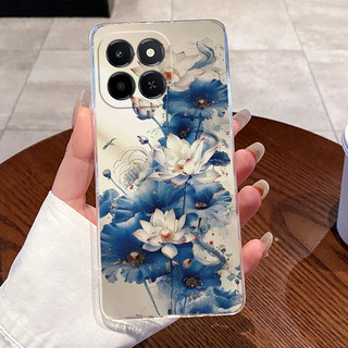 Vỏ Cho Honor X6c Ốp Lưng Thẩm Mỹ Sang Trọng Dễ Thương Thoáng Mát Bé Trai Bé Gái Ốp Lưng Silicon Trong Suốt Cho Honor X6c X 6c HonorX6c Vỏ
