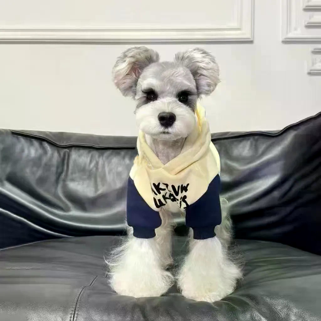 Quần Áo Thú Cưng Khâu Áo Cotton Dày Ấm Áp Teddy Bichon Chó Mùa Thu Đông Áo Khoác