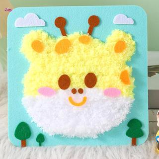 Bộ dụng cụ thêu kim đục lỗ an toàn Mẫu giáo Tranh thêu thủ công DIY cho trẻ em Người lớn Người mới bắt đầu
