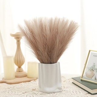 Cỏ Lau Giả Trang Trí Nhà Cửa Decor Phòng Ngủ Hoa Nhân Tạo Đẹp Cao Cấp Phong Cách Boho Vintage Hiện Đại Phụ Kiện Chụp Ảnh Bình Để Bàn 10 Cành Bộ Lông Vũ Mềm Mại Nhiều Màu Sắc Sang Trọng Cưới Studio Homestay Căn Hộ Ban Công Lối Vào Tiệm Cà Phê Đám
