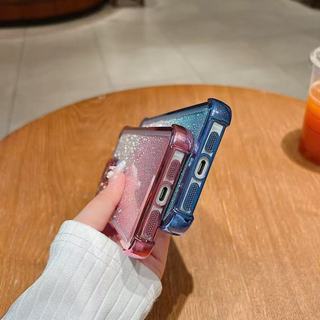 Ốp lưng iPhone lấp lánh, kèm thẻ trang trí, chống sốc túi khí cho iPhone 17 16 15 14 13 12 11 Pro Max