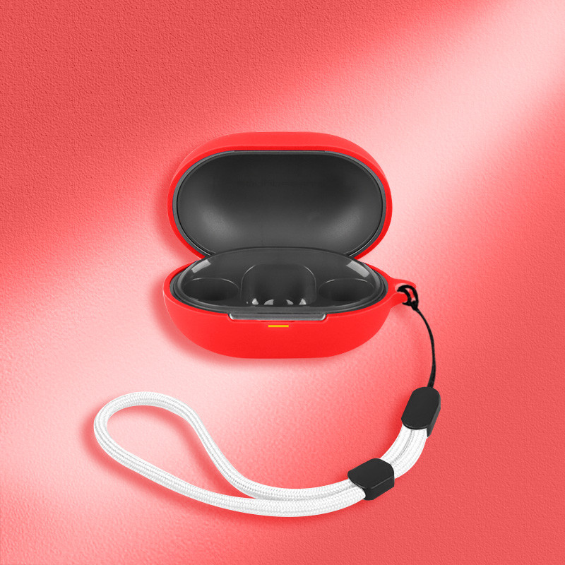 Cho SoundPEATS Clip 1 Vỏ Tai Nghe Silicon Bảo Vệ Chống Sốc Tay Mềm Màu Trơn Vỏ Tai Nghe Có Thể Giặt Được Bảo Vệ Tai Nghe Có Dây Buộc