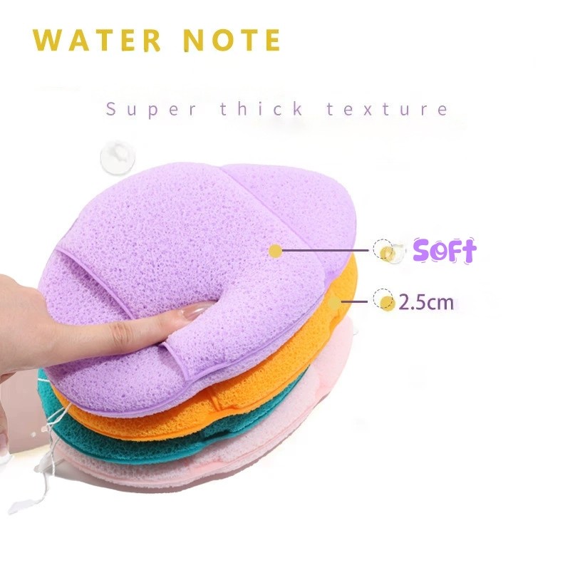 1 / 2 Chiếc Bụi Loại Bỏ Puff Rửa Mặt Làm Sạch Bọt Biển Trang Điểm Tẩy Bọt Xốp Mặt Sạch Miếng Lót Dụng Cụ