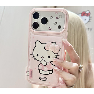 Da Dễ Thương Màu Hồng Polo Chấm Mèo Stereo Nơ Cho iPhone17 Pro Max 16 15 14 13 Pro Max Chống Sốc Bảo Vệ Camera Chống Rơi Ốp điện thoại Mềm