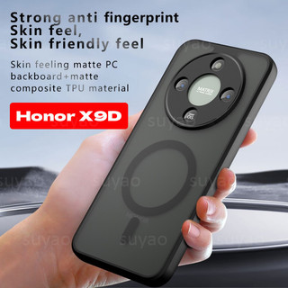 Dành Cho Honor X9D 5G 2025 Ốp Điện Thoại Mờ Trong Từ Tính Chống Va Đập PC TPU Full Vỏ HonorX9D Ốp Lưng Chống Sốc