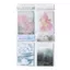 GREA 60 Tờ Sổ Lưu Niệm Chất Liệu Giấy, Trang Trí Hai Mặt Refill Trang Ghi Nhớ Pad, A7 DIY Cắt Dán Đồ Thủ Công Người Lập Kế Hoạch Chèn Tạp Chí