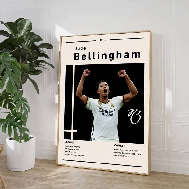 Thế Giới Nổi Tiếng Cầu Thủ Bóng Đá Ngôi Sao Bóng Đá R-Ronaldos Thể Thao Poster Tranh Canvas Bắc Âu Treo Tường Nghệ Thuật Hình Ảnh Nhà Bé Trai Trang Trí Phòng