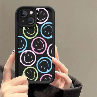 Tương thích với Xiaomi 14T 15T Pro Mi 9T Pro Poco C85 C75 C71 F6PRO M7 M6 4G Vỏ mềm silicon họa tiết mặt cười đầy màu sắc
