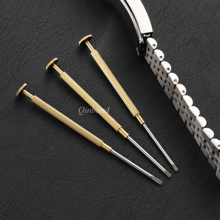 Bộ tuốc nơ vít chính xác Mini 6 chiếc Công cụ làm đồng hồ 0.8 / 1.0 / 1.2 / 1.4 / 1.6 / 1.8mm Bộ tuốc nơ vít phẳng có rãnh chữ thập thay đổi dây đeo đồng hồ Khóa loại bỏ liên kết Kính sửa chữa