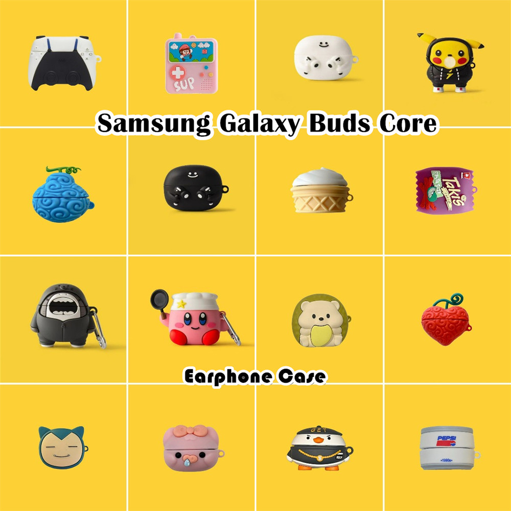[Ngôi sao tương lai] Dành cho Samsung Galaxy Buds Core Vỏ silicon mềm Vỏ tai nghe hoạt hình mát mẻ NO.2