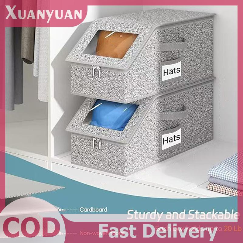 XUAN Có Thể Gập Lại Dây Kéo Bóng Chày Hộp Bảo Quản Dung Tích Lớn Không Dệt Chống Bụi Hộp Bảo Quản Mũ VN