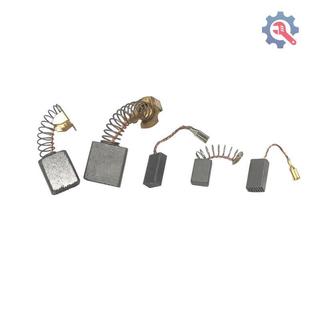 [AT] 60 Chiếc Động Cơ Điện Bàn Chải Carbon Dụng Cụ Điện Sửa Chữa Các Bộ Phận Bàn Chải Carbon Thay Thế 10 Loại Khác Nhau TH