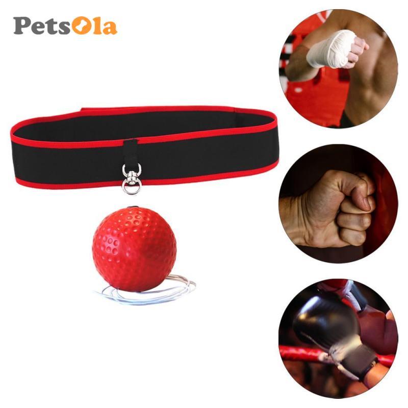 Bóng phản xạ boxing có băng đô, nâng cao phản ứng và phối hợp mắt-tay