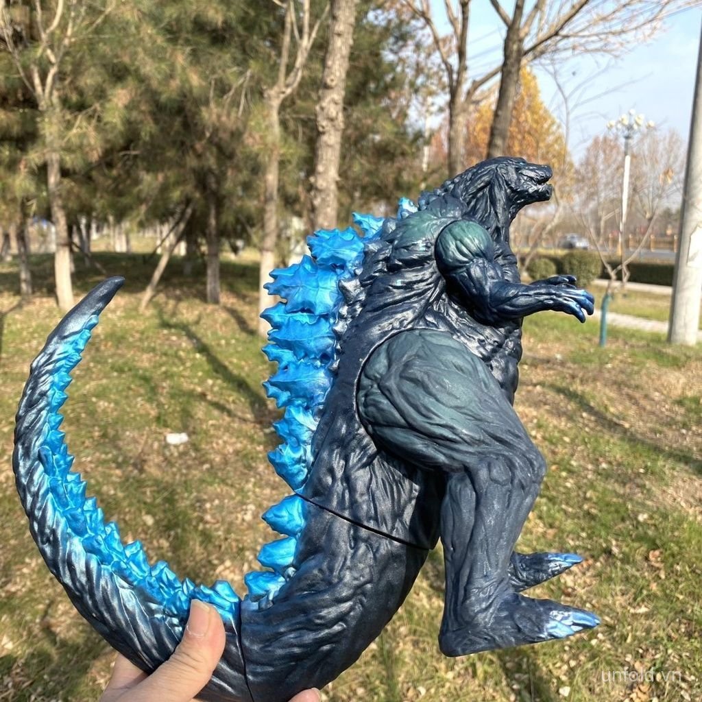 [Đồ chơi] Bán buôn Lớn Runaway Godzilla King of Temptation Monsters Joint Di chuyển được Búp bê Vinyl Đồ chơi mô hình VLKQ