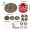 Bộ bánh răng vi sai gamchiano Thay thế các bộ phận nâng cấp kênh xe RC cho dòng 1 / 10 MB 01 TT 02 (TT 02D / R / B / BR) XV 02 RC CAR