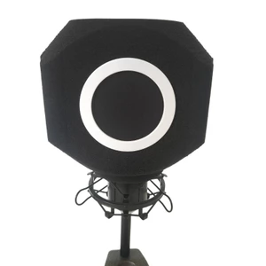 PCF * Độ bền Kính chắn gió Mics Foam Shield Loại bỏ tiếng ồn nền nổ