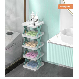 Kệ Để Giày Thông Minh Xếp Chồng Đa Năng Tiết Kiệm Không Gian Tủ Kệ Gia Đình Buna.