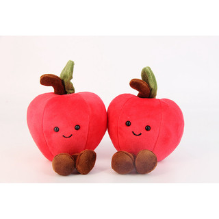 PLUS Giáng Sinh Series Mặt Dây Chuyền Sang Trọng Đồ Chơi Apple Bánh Gừng Giáng Sinh Vòng Hoa Người Tuyết Búp Bê Kawaii Trang Trí Nhà Cửa Tặng Quà Tặng Cho Bạn Bè Đồ Chơi Nhồi Bông
