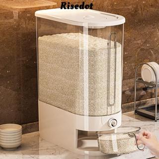 Hộp kín gạo RISEDOT, Hộp đựng gạo chống ẩm chống côn trùng, Hộp đựng thức ăn kín 5 / 10KG