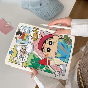 Ốp Bảo Vệ Cho iPad Gen5 / 6 Air2 air 13 inch 10th gen 25S A16 gen11th M4 24S pro11 M2 Air6 M3 Air7 Mini4 / 5 / 6 Air4 / air5 pro 12.9 Gen7 Gen8 Gen9 air 11 Phim Hoạt Hình Vỏ Máy Tính Bảng Dễ Thương