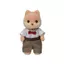 Sylvanian Families Doll [Caramel Dog Family] FS-35 ST Mark Certified, for ages 3 and up, Toy Dollhouse, EPOCH