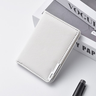 Da PU Mini Nam Đơn Giản Phong Cách Ngắn Ví Đa Thẻ Có Thể Gập Lại Ví Đựng Tiền Mặt