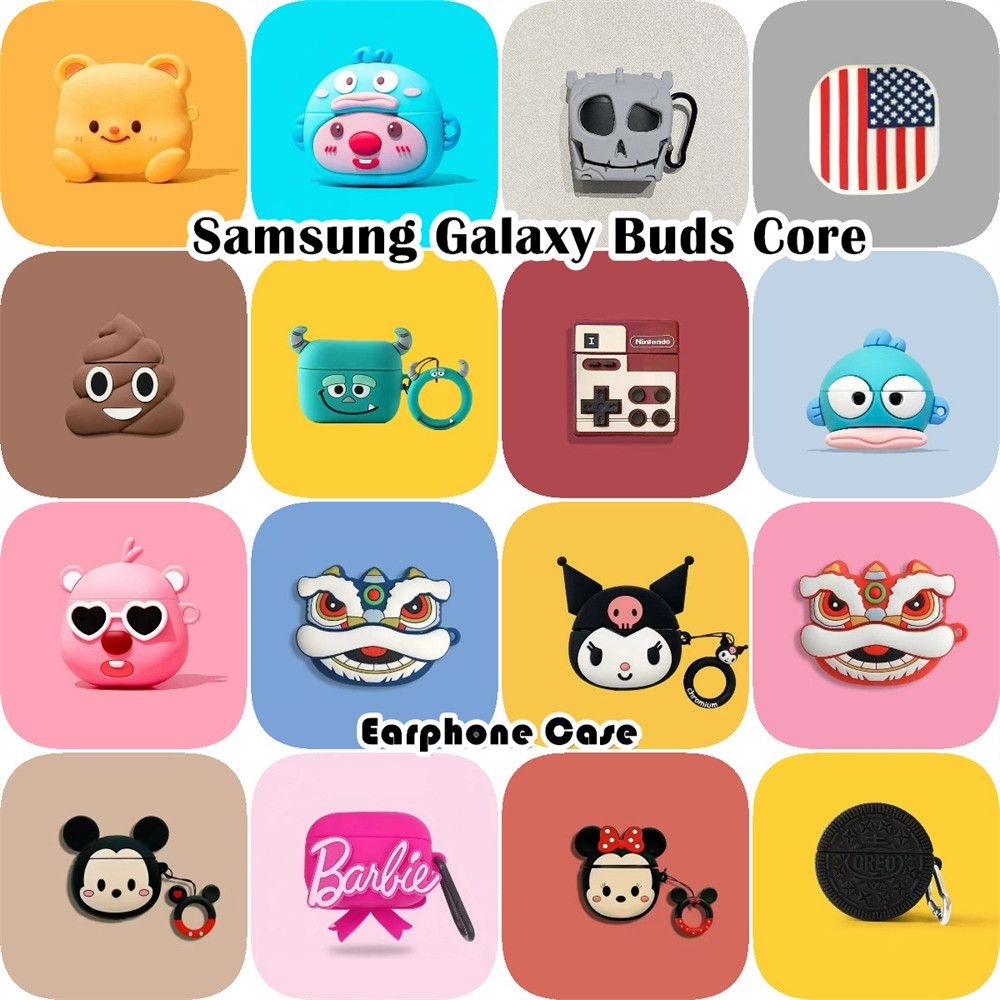 [Ngôi sao tương lai] Dành cho Samsung Galaxy Buds Core Vỏ tai nghe silicon mềm hoạt hình hợp thời trang NO.1