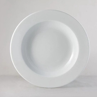 Đĩa tròn cạn/Đĩa bằng trắng trơn - Sứ Cao Cấp - Nhiều Size - Vỡ 1 đổi 1 - Trường An VN