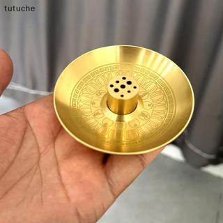Tutu Tròn Lư Hương 9 Lỗ Đựng Hương Dính Đĩa Khay Palo Santo Giá Đỡ Sage Cho Hòa Giải Yoga Nghi Thức VN