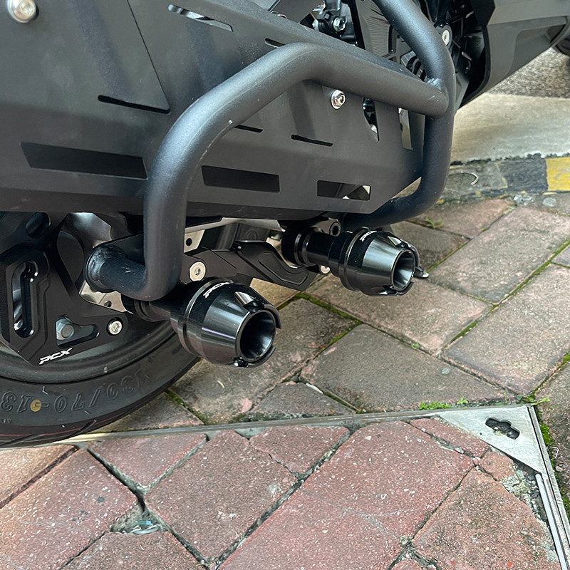 Cho 2021-2025 HONDA PCX160 PCX150 PCX125 Phuộc Trước Thanh Trượt Xả Tai Nạn Bóng Chống Rơi Bảo Vệ