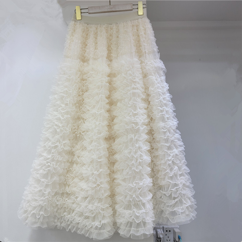 Váy Pettiskirt Nhiều Lớp Phong Cách Công Nghiệp Nặng, Thích Hợp Cho Nữ