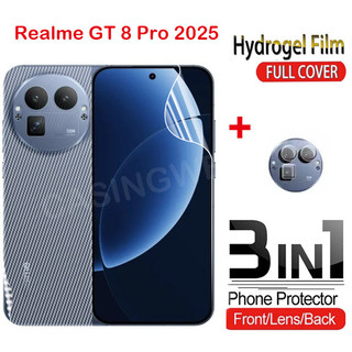 Bảo Vệ Màn Hình Cho Realme GT 8 Pro GT8 Pro 4G 5G 2025 Mặt Sau Ống Kính Bảo Vệ Toàn Diện Hydrogel Phía Sau Camera Bảo Vệ