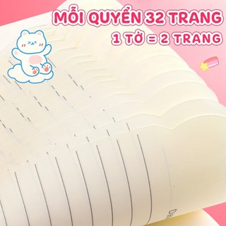 Sổ tay set 20 mini có dòng kẻ, thiết kế nhỏ gọn cute phù hợp cho bé, sổ note ghi chép học tập, sản phẩm văn phòng phẩm