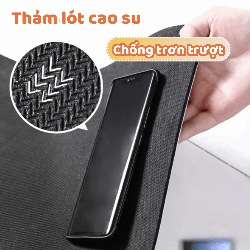Thảm Thấm Hút Nước Bồn Rửa Bát Bô 3 Thảm Chất Liệu Bùn Tảo Nhanh Khô Lót Cao Su Chống Trượt