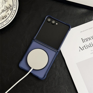 Ốp điện thoại có thể xoay từ tính cho Samsung Galaxy Z Flip 7 7SE Z Flip 6 Z Flip 5 Flip 4 / 3 Ốp điện thoại chống sốc