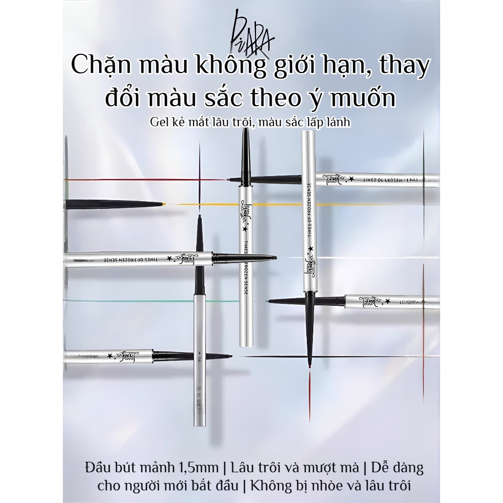 ⚡COD⚡[Hoàn thiện một nét] Bút kẻ mắt dạng gel chống nước lâu trôi / Bút kẻ mắt dạng gel chống lem