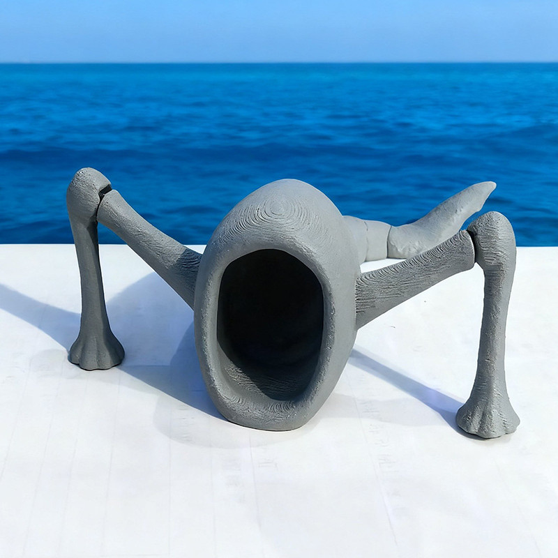Còn Hàng Nóng Cuero Biển Quái Vật Bloop Đồ Chơi Cá In 3D Sea Eater Đồ Chơi Nghệ Thuật