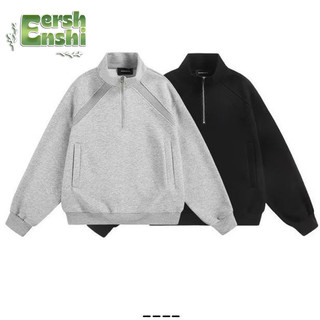Áo hoodie dáng oversize phong cách cổ điển Hàn Quốc, phù hợp nam và nữ
